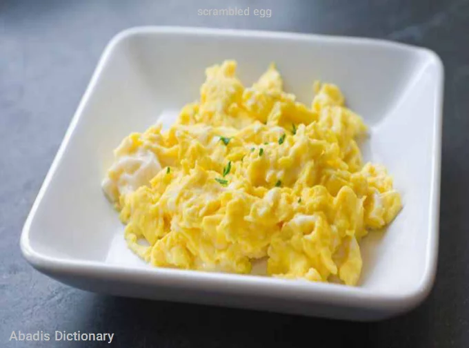 scrambled egg